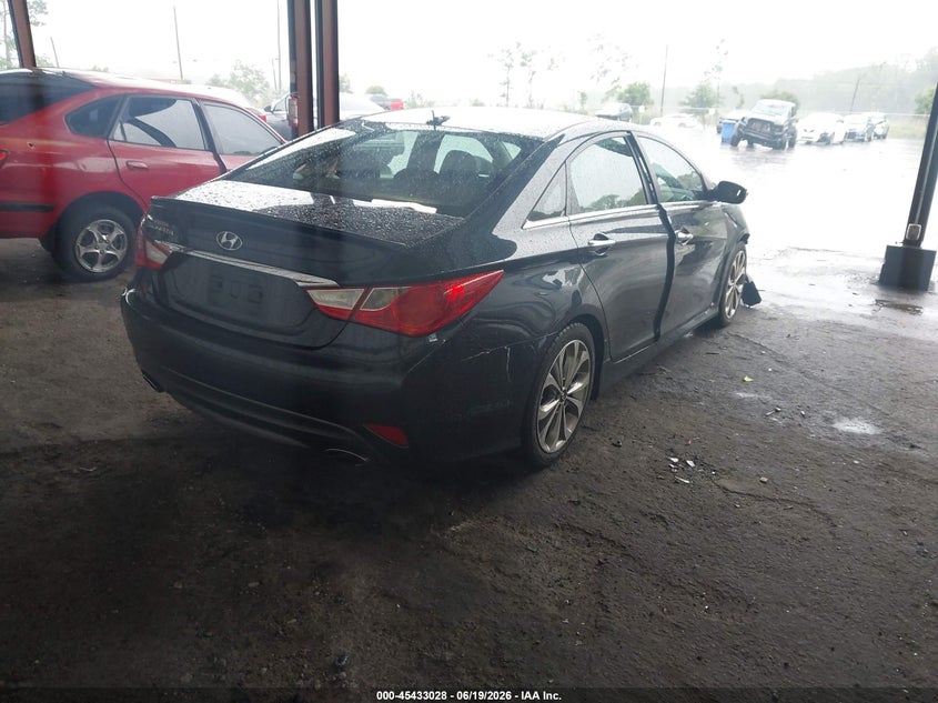 2014 Hyundai Sonata VIN 5NPEC4AC7EH889452 IAAI salvage auction — FRONT END, Rebuildable (Florida), sold $525 on 2026-07-14 (photo 4)