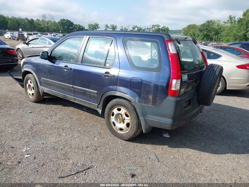 2006 Honda Cr-v VIN JHLRD78566C010935 IAAI salvage auction — NORMAL WEAR, Original (Ohio), sold $250 on 2026-07-27 (photo 3)