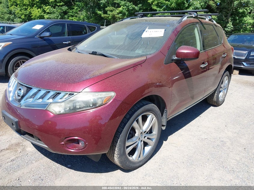 2009 Nissan Murano VIN JN8AZ18W19W147998 IAAI salvage auction — RIGHT SIDE, Salvage (Ohio), sold $350 on 2026-07-13 (photo 2)