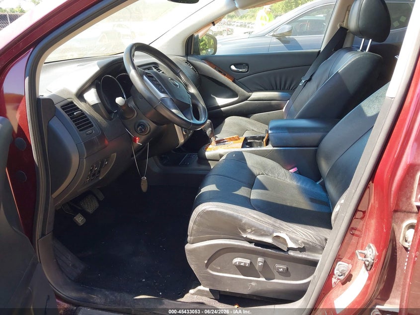 2009 Nissan Murano VIN JN8AZ18W19W147998 IAAI salvage auction — RIGHT SIDE, Salvage (Ohio), sold $350 on 2026-07-13 (photo 5)