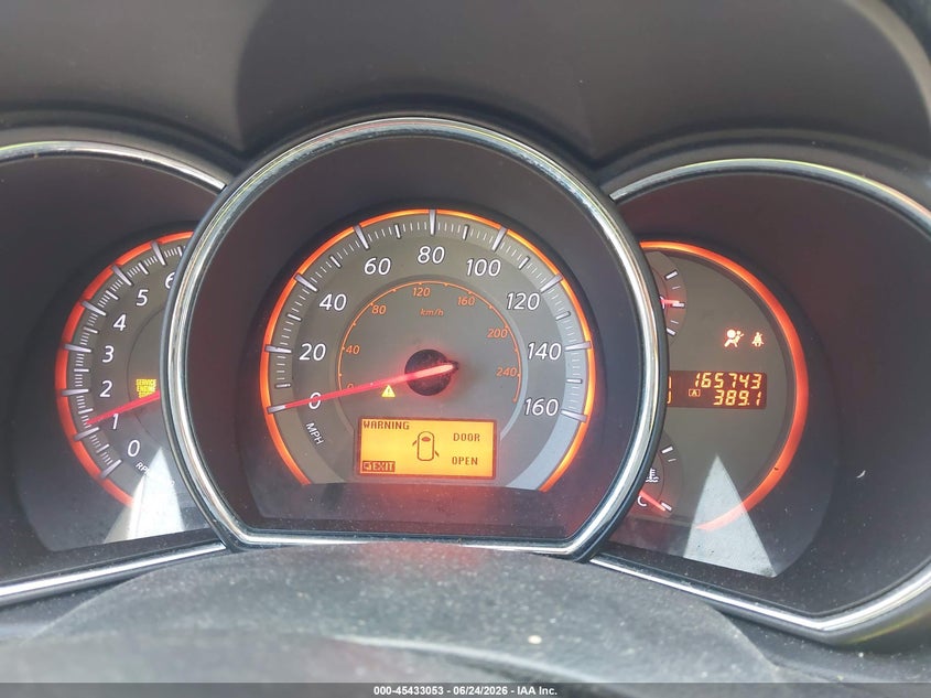 2009 Nissan Murano VIN JN8AZ18W19W147998 IAAI salvage auction — RIGHT SIDE, Salvage (Ohio), sold $350 on 2026-07-13 (photo 7)