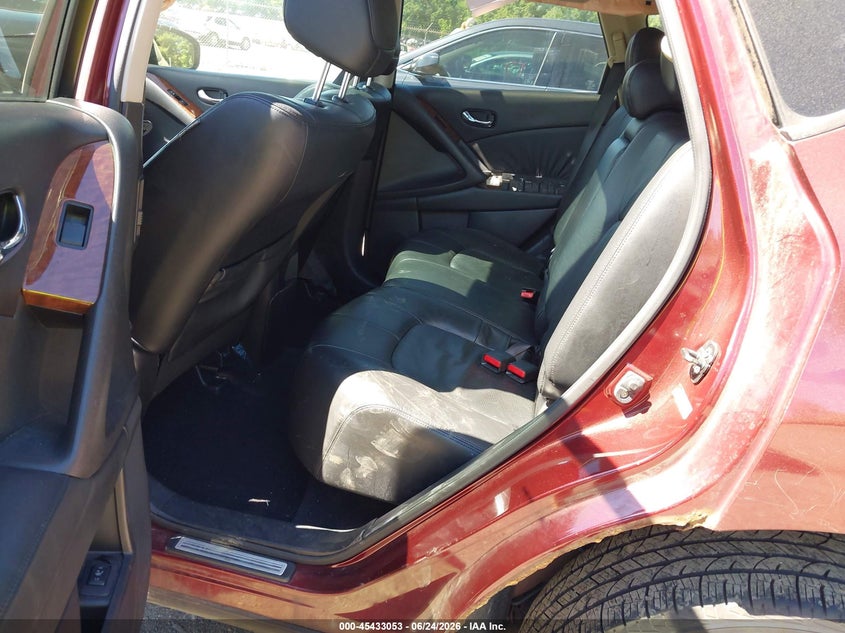 2009 Nissan Murano VIN JN8AZ18W19W147998 IAAI salvage auction — RIGHT SIDE, Salvage (Ohio), sold $350 on 2026-07-13 (photo 8)