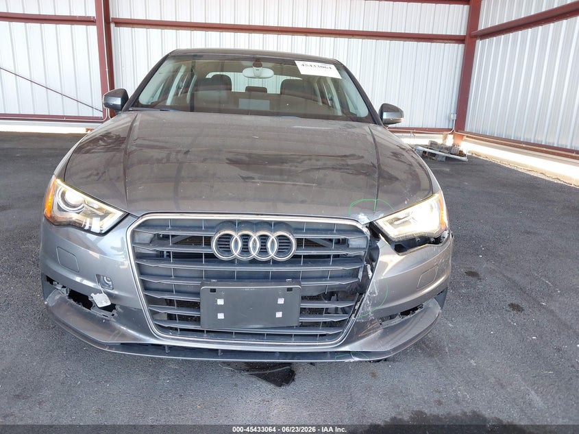 2015 Audi A3 VIN WAUCCGFFXF1001343 IAAI salvage auction — FRONT END, Wait Title, sold $1,125 on 2026-08-25 (photo 6)