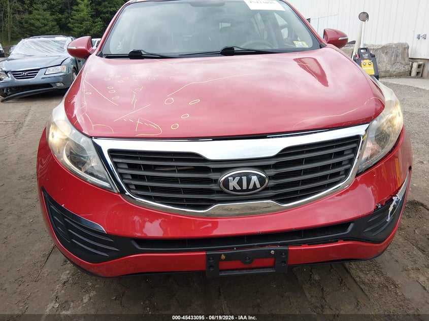 2013 Kia Sportage VIN KNDPBCA23D7423307 IAAI salvage auction — UNKNOWN, Salvage (Vermont), sold $1,250 on 2026-08-01 (photo 6)