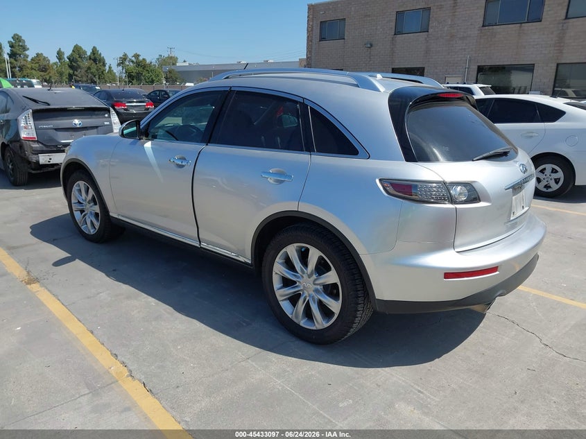2007 Infiniti Fx VIN JNRBS08W87X400191 IAAI salvage auction — RIGHT FRONT, Salvage (California), sold $1,575 on 2026-07-06 (photo 3)