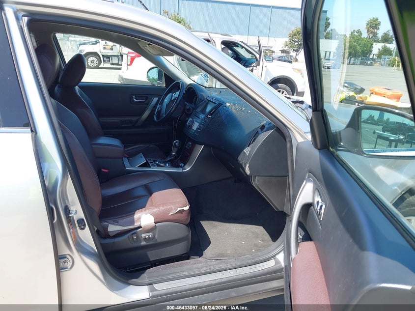 2007 Infiniti Fx VIN JNRBS08W87X400191 IAAI salvage auction — RIGHT FRONT, Salvage (California), sold $1,575 on 2026-07-06 (photo 5)