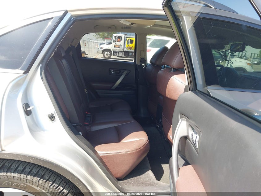 2007 Infiniti Fx VIN JNRBS08W87X400191 IAAI salvage auction — RIGHT FRONT, Salvage (California), sold $1,575 on 2026-07-06 (photo 8)