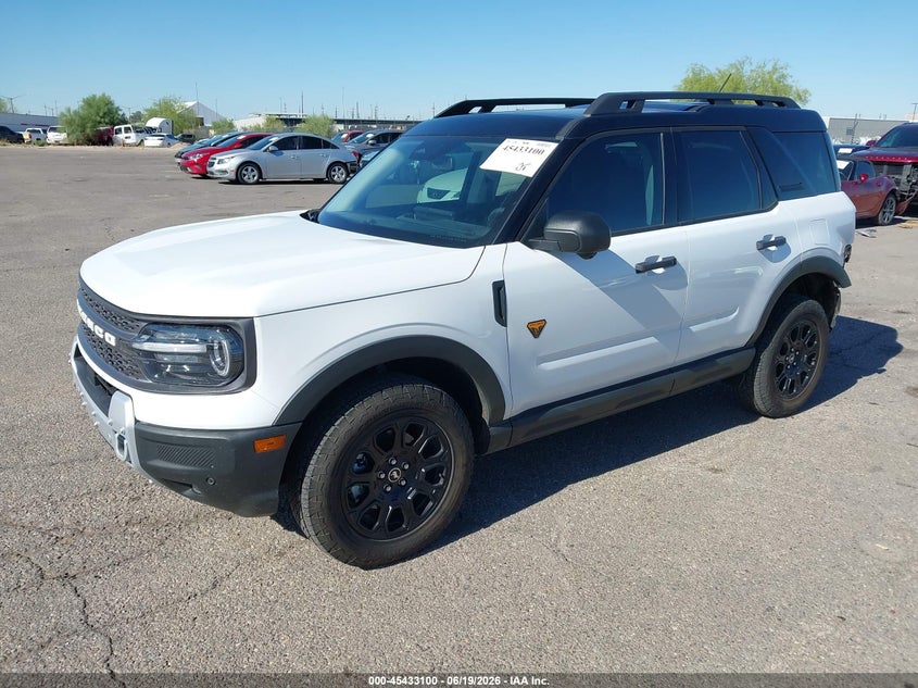 2025 Ford Bronco sport VIN 3FMCR9DA5SRF22938 IAAI salvage auction — REAR END, Salvage Title, sold $14,300 on 2026-07-23 (photo 2)