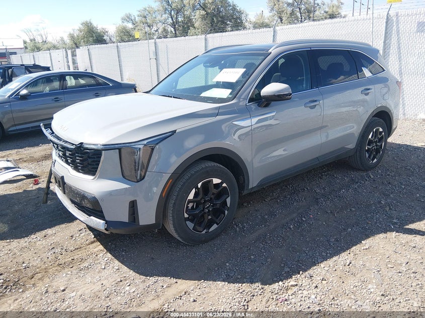 2025 Kia Sorento VIN 5XYRLDJC9SG326519 IAAI salvage auction — FRONT END, Salvage (Montana), sold $11,600 on 2026-08-28 (photo 2)