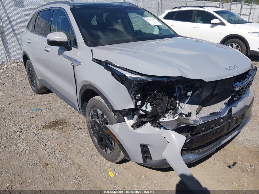 2025 Kia Sorento VIN 5XYRLDJC9SG326519 IAAI salvage auction — FRONT END, Salvage (Montana), sold $11,600 on 2026-08-28 (photo 6)