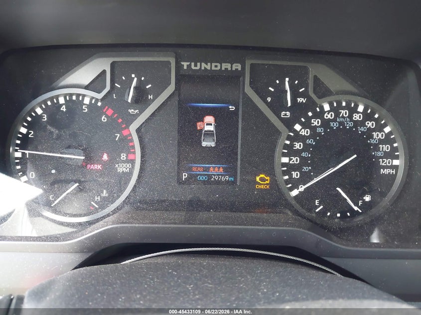 2024 Toyota Tundra VIN 5TFLA5DB0RX188378 IAAI salvage auction — FRONT END, Salvage Title, sold $21,600 on 2026-07-29 (photo 7)