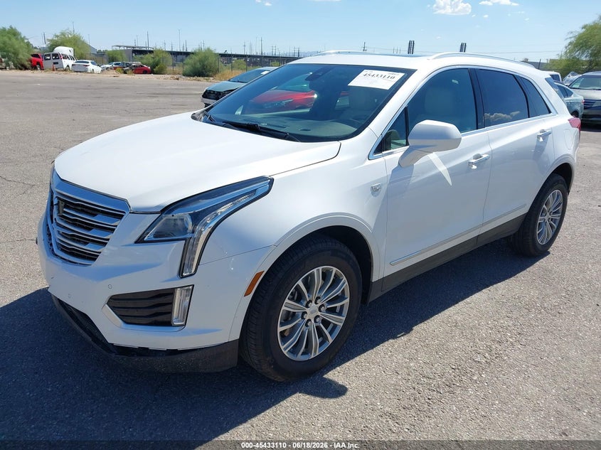 2017 Cadillac Xt5 VIN 1GYKNBRS6HZ314814 IAAI salvage auction — FRONT END, Salvage Title, sold $2,850 on 2026-07-12 (photo 2)