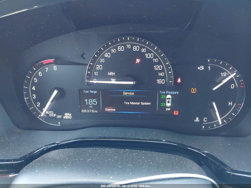 2017 Cadillac Xt5 VIN 1GYKNBRS6HZ314814 IAAI salvage auction — FRONT END, Salvage Title, sold $2,850 on 2026-07-12 (photo 7)