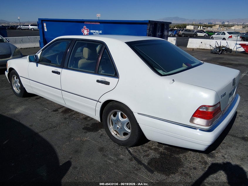 1998 Mercedes-benz S class VIN WDBGA43GXWA381272 IAAI salvage auction — NORMAL WEAR, Clear (Nevada), sold $1,050 on 2026-07-24 (photo 3)