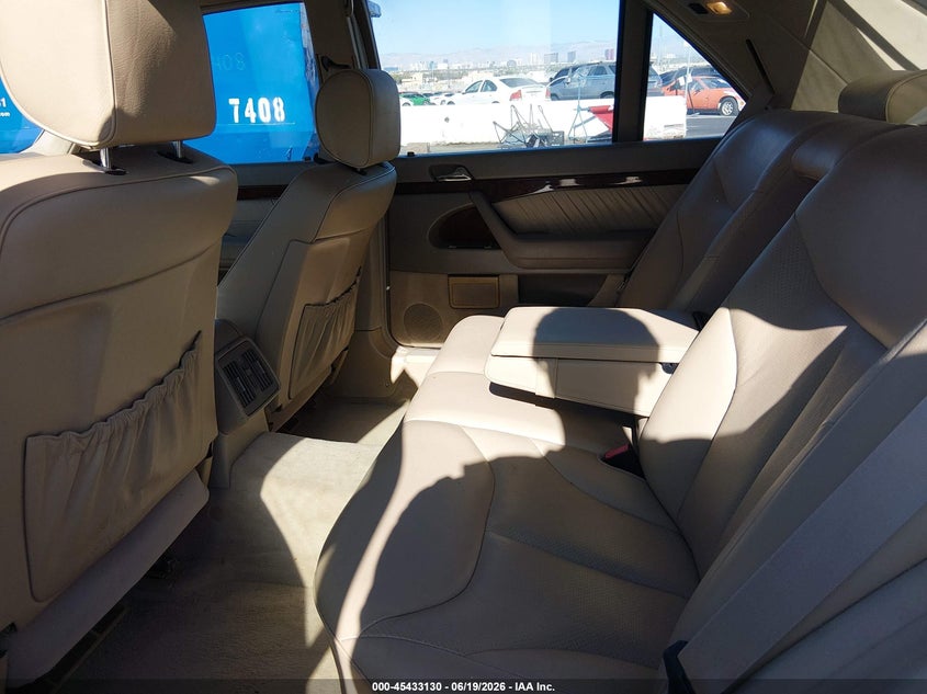 1998 Mercedes-benz S class VIN WDBGA43GXWA381272 IAAI salvage auction — NORMAL WEAR, Clear (Nevada), sold $1,050 on 2026-07-24 (photo 8)