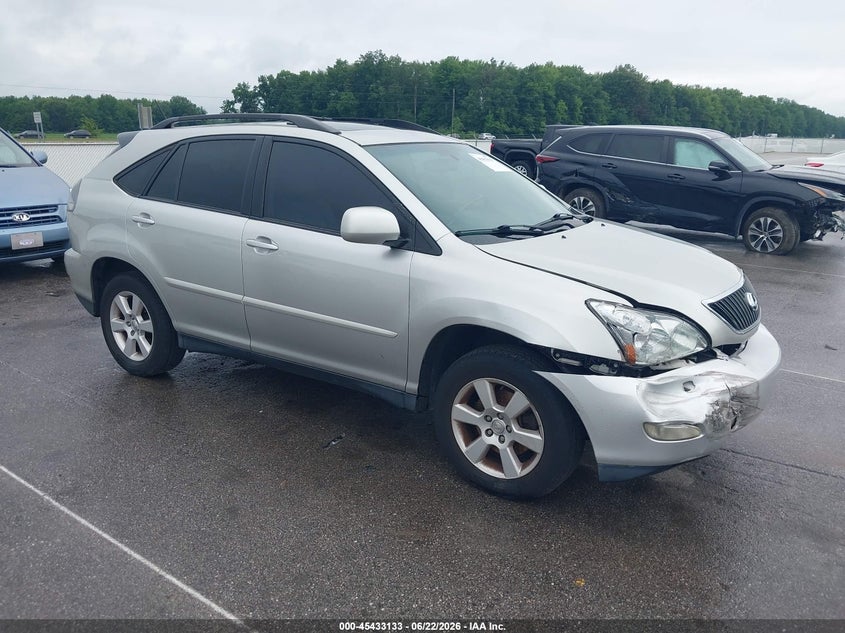 2004 Lexus Rx VIN JTJHA31U940047159 IAAI salvage auction — FRONT END, Salvage (Indiana), sold $925 on 2026-07-16 (photo 1)
