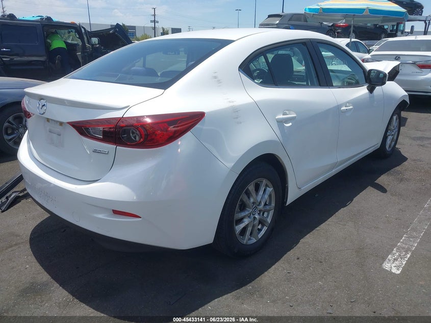2014 Mazda 3 VIN JM1BM1V78E1153462 IAAI salvage auction — RIGHT FRONT, Salvage Title, sold $1,500 on 2026-07-31 (photo 4)