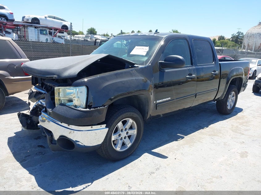2008 Gmc SIERRA VIN 2GTEC13JX81100288 IAAI salvage auction — FRONT END, Salvage (California), sold $1,225 on 2026-07-09 (photo 2)