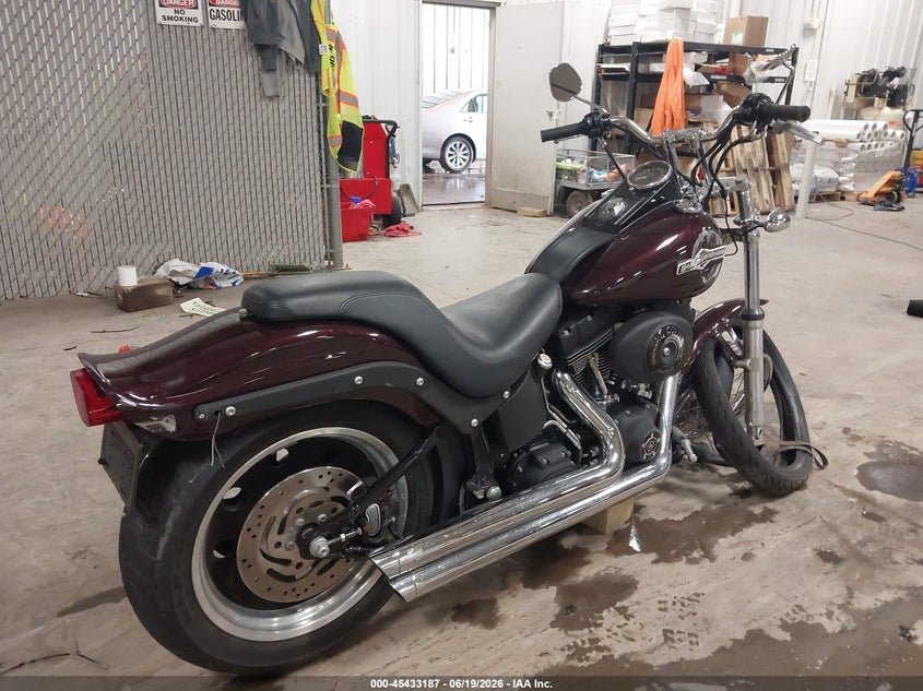 2006 Harley-davidson Fxstbi VIN 1HD1JAB126Y019574 IAAI salvage auction — FRONT END, Salvage (Iowa), sold $125 on 2026-07-21 (photo 4)