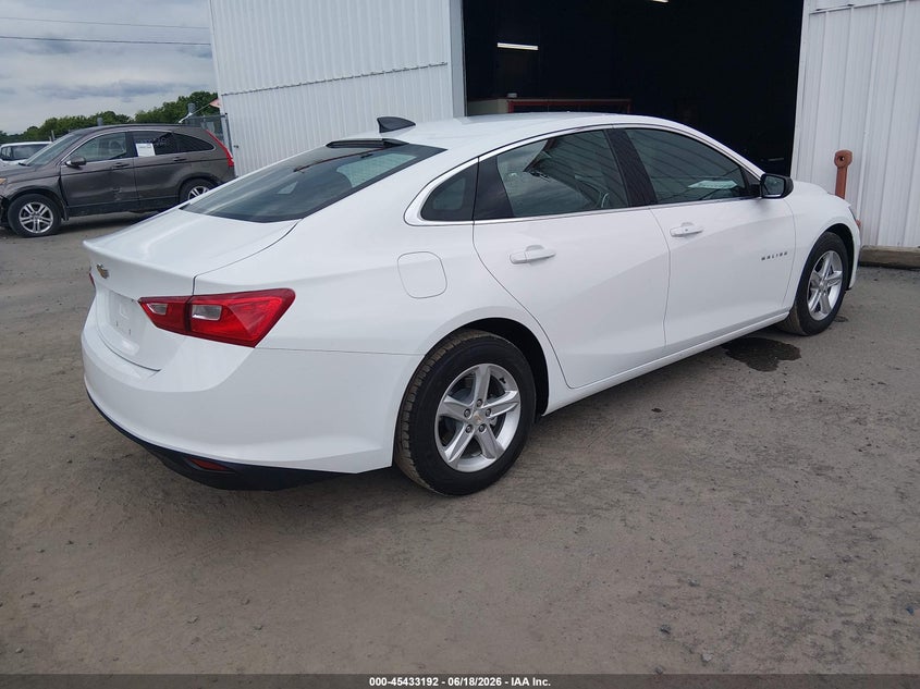 2024 Chevrolet Malibu VIN 1G1ZC5ST4RF152157 IAAI salvage auction — NORMAL WEAR, Sf97 (Virginia), sold $11,250 on 2026-07-22 (photo 4)