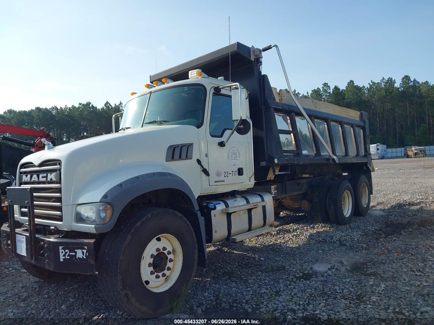 2020 Mack Granite VIN 1M2GR2GC6LM019127 IAAI salvage auction — SIDE, Salvage (Georgia), sold $49,550 on 2026-08-19 (photo 2)