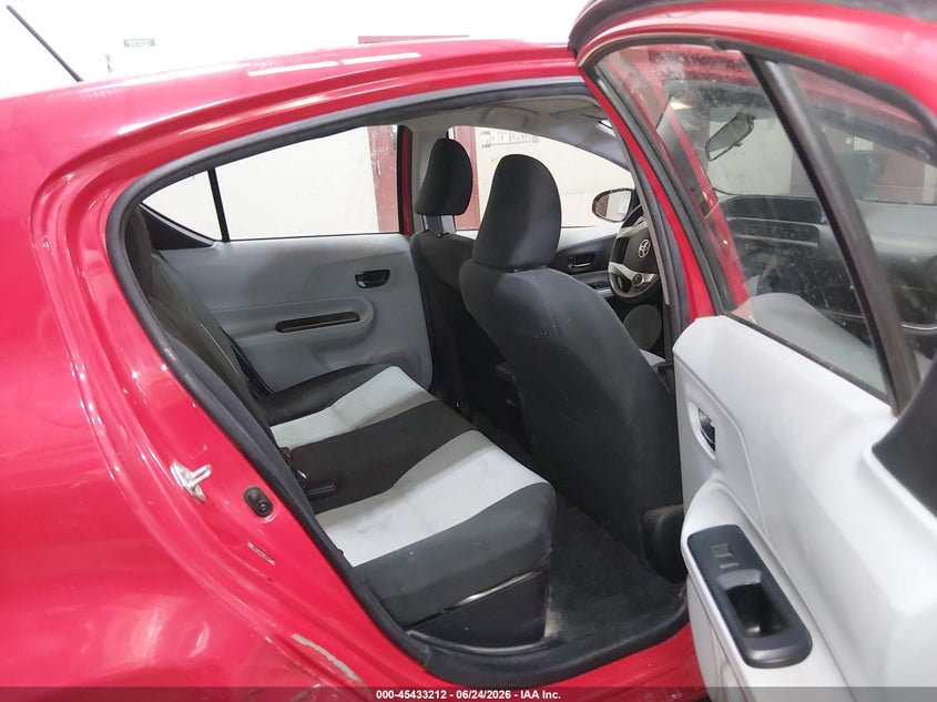 2014 Toyota Prius c VIN JTDKDTB30E1571544 IAAI salvage auction — RIGHT REAR, Salvage (Idaho), sold $2,200 on 2026-07-10 (photo 8)