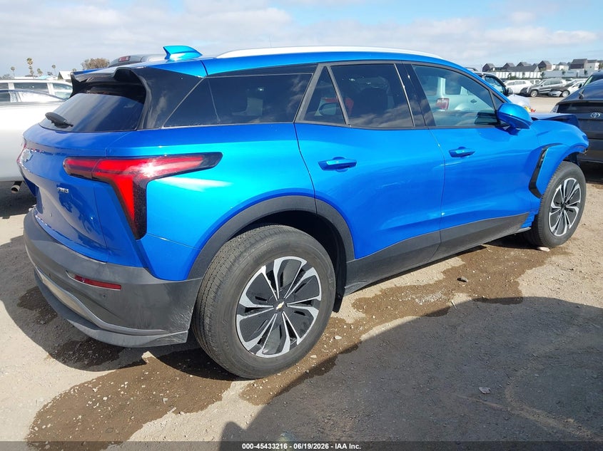 2024 Chevrolet Blazer ev VIN 3GNKDBRJ0RS218960 IAAI salvage auction — FRONT END, Salvage Title, sold $7,400 on 2026-07-29 (photo 4)