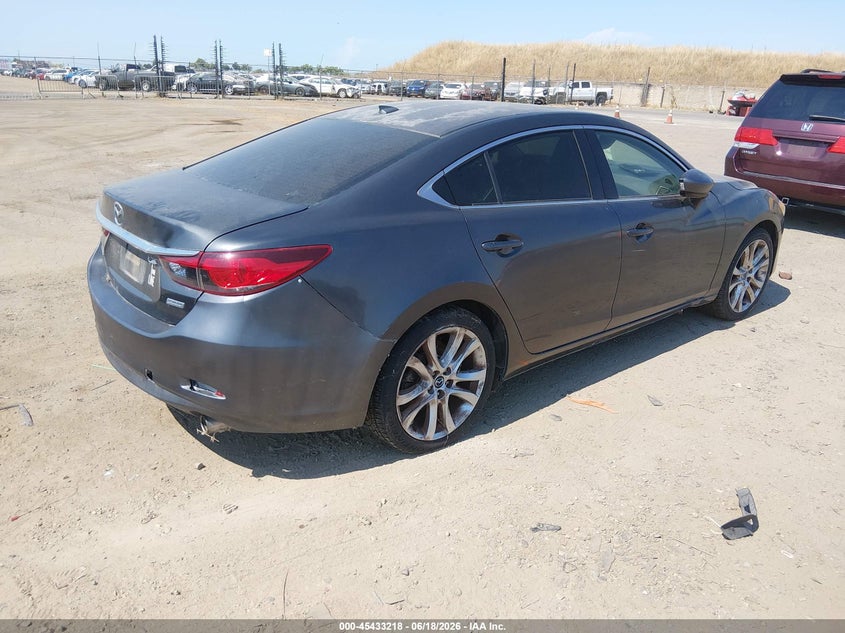 2015 Mazda 6 VIN JM1GJ1V5XF1186607 IAAI salvage auction — NORMAL WEAR, Clear - Dealer Only (California), sold $650 on 2026-07-22 (photo 4)