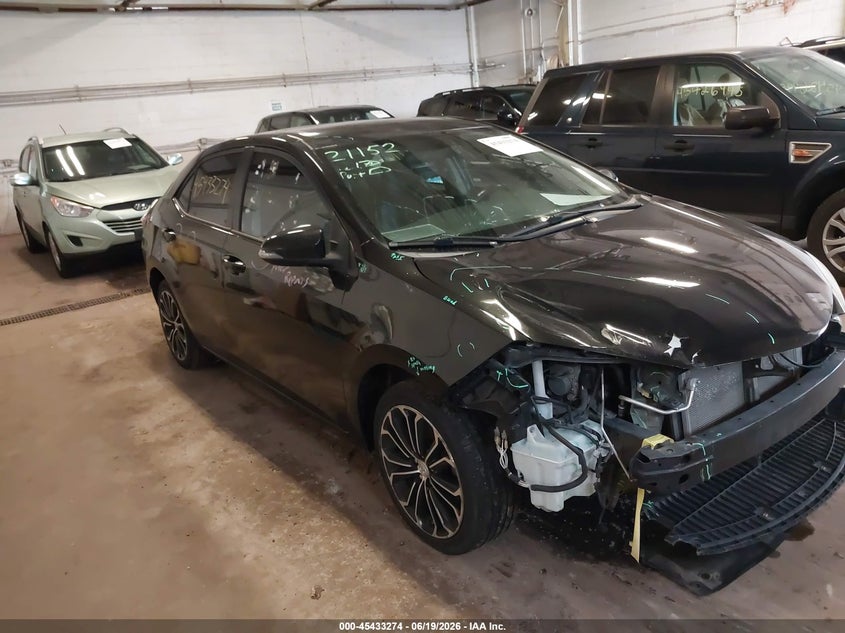 2014 Toyota Corolla VIN 5YFBURHE4EP154550 IAAI salvage auction — FRONT END, Prior Salvage (Minnesota), sold $2,150 on 2026-08-02 (photo 1)