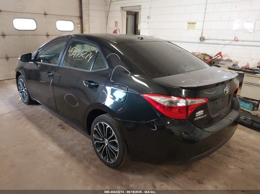 2014 Toyota Corolla VIN 5YFBURHE4EP154550 IAAI salvage auction — FRONT END, Prior Salvage (Minnesota), sold $2,150 on 2026-08-02 (photo 3)