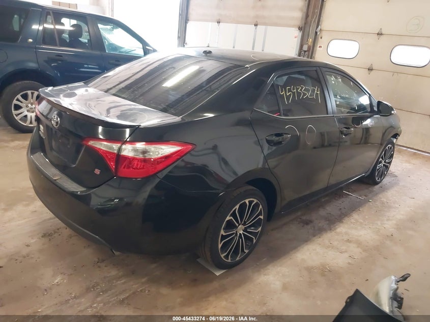 2014 Toyota Corolla VIN 5YFBURHE4EP154550 IAAI salvage auction — FRONT END, Prior Salvage (Minnesota), sold $2,150 on 2026-08-02 (photo 4)