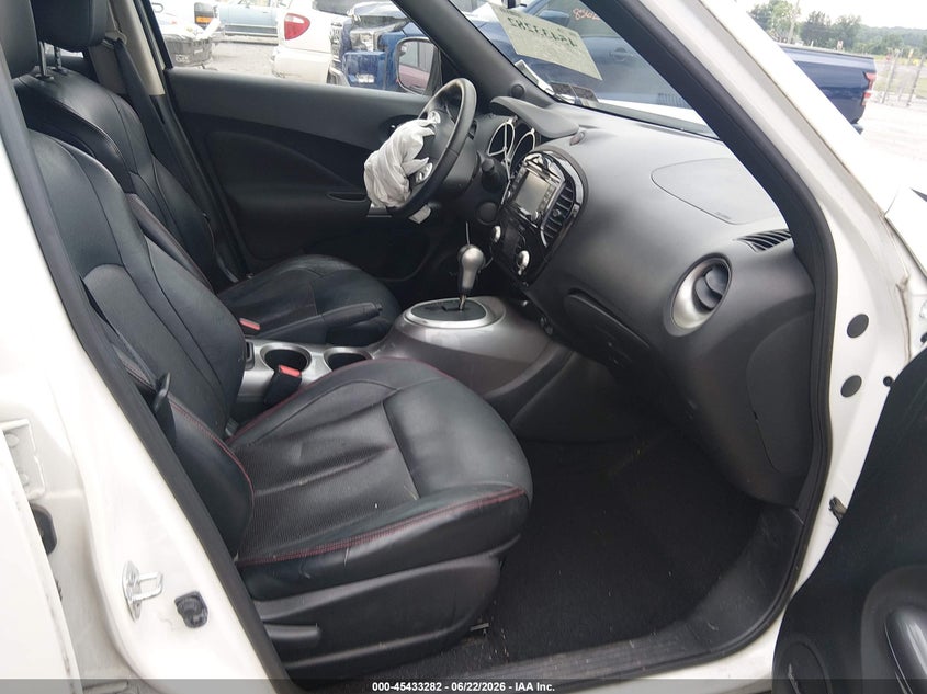 2015 Nissan Juke VIN JN8AF5MV4FT559004 IAAI salvage auction — LEFT FRONT, Salvage Title, sold $600 on 2026-07-22 (photo 5)