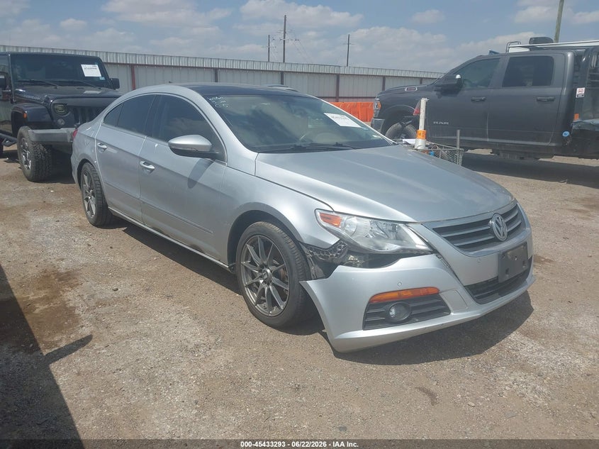 2009 Volkswagen Cc VIN WVWHL73C19E509975 IAAI salvage auction — LEFT SIDE, Salvage (Texas), sold $175 on 2026-07-28 (photo 1)