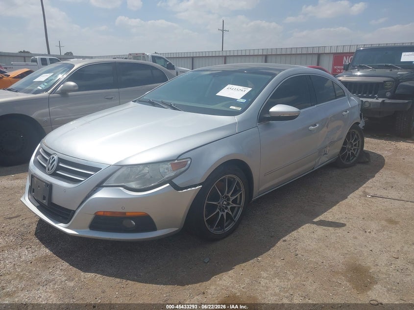 2009 Volkswagen Cc VIN WVWHL73C19E509975 IAAI salvage auction — LEFT SIDE, Salvage (Texas), sold $175 on 2026-07-28 (photo 2)