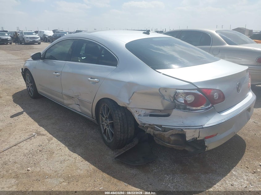 2009 Volkswagen Cc VIN WVWHL73C19E509975 IAAI salvage auction — LEFT SIDE, Salvage (Texas), sold $175 on 2026-07-28 (photo 3)