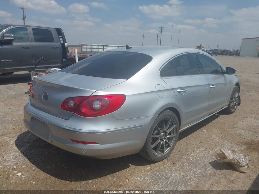 2009 Volkswagen Cc VIN WVWHL73C19E509975 IAAI salvage auction — LEFT SIDE, Salvage (Texas), sold $175 on 2026-07-28 (photo 4)