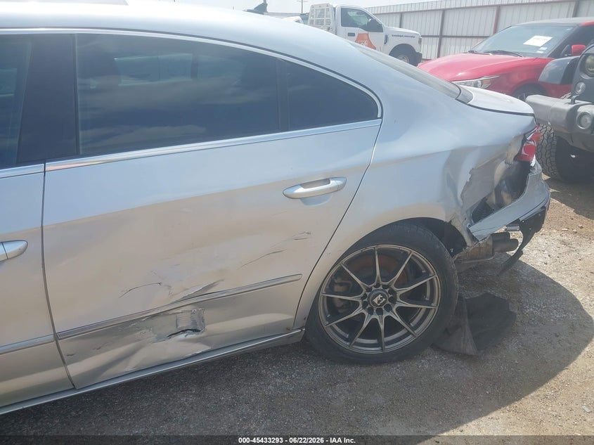2009 Volkswagen Cc VIN WVWHL73C19E509975 IAAI salvage auction — LEFT SIDE, Salvage (Texas), sold $175 on 2026-07-28 (photo 6)