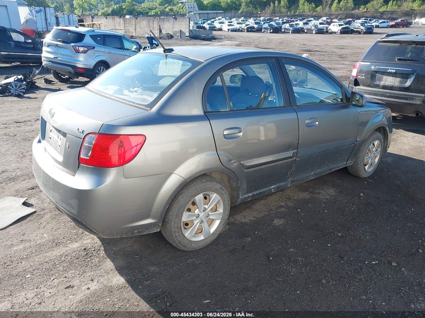2011 Kia Rio VIN KNADH4A3XB6912013 IAAI salvage auction — FRONT END, Salvage (Pennsylvania), sold $225 on 2026-07-14 (photo 4)