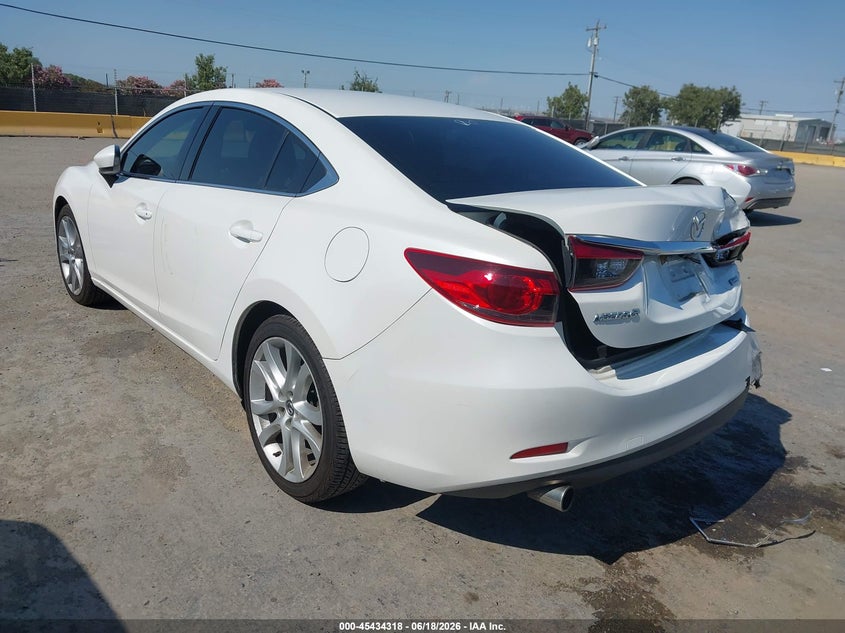 2014 Mazda 6 VIN JM1GJ1V65E1152288 IAAI salvage auction — REAR END, Salvage Title, sold $1,950 on 2026-07-16 (photo 3)