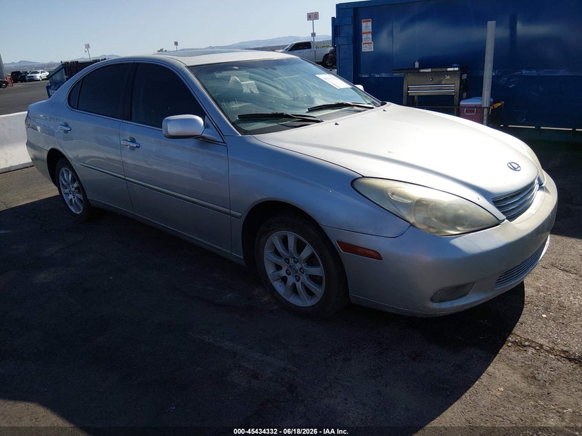 2004 Lexus Es 330 VIN JTHBA30G540008622 IAAI salvage auction — NORMAL WEAR, Clear (Nevada), sold $350 on 2026-07-24 (photo 1)