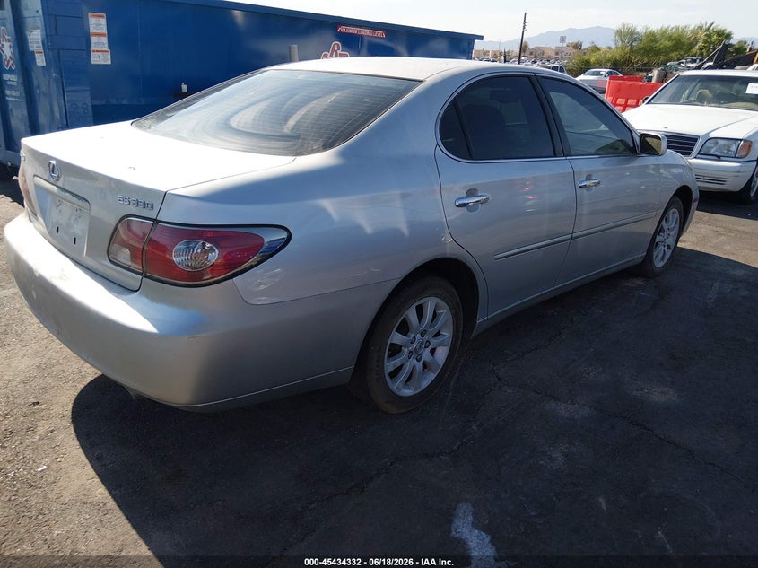 2004 Lexus Es 330 VIN JTHBA30G540008622 IAAI salvage auction — NORMAL WEAR, Clear (Nevada), sold $350 on 2026-07-24 (photo 4)