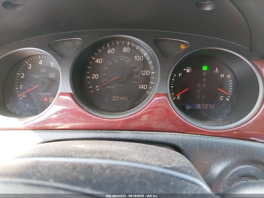2004 Lexus Es 330 VIN JTHBA30G540008622 IAAI salvage auction — NORMAL WEAR, Clear (Nevada), sold $350 on 2026-07-24 (photo 7)