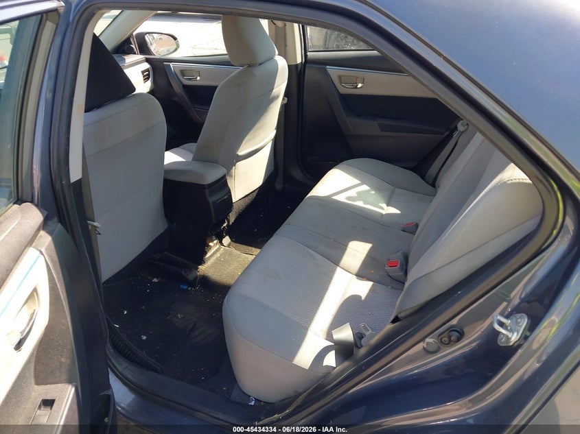 2014 Toyota Corolla VIN 5YFBURHE2EP016831 IAAI salvage auction — NORMAL WEAR, Salvage (California), sold $2,000 on 2026-07-29 (photo 8)