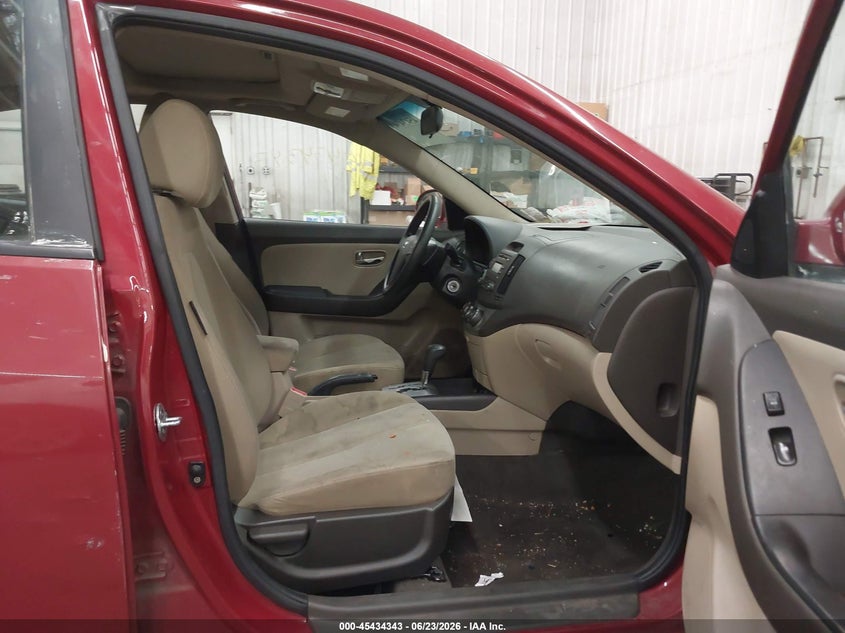 2010 Hyundai Elantra VIN KMHDU4AD1AU099027 IAAI salvage auction — FRONT END, Parts Only Bos (Minnesota), sold $350 on 2026-07-14 (photo 5)
