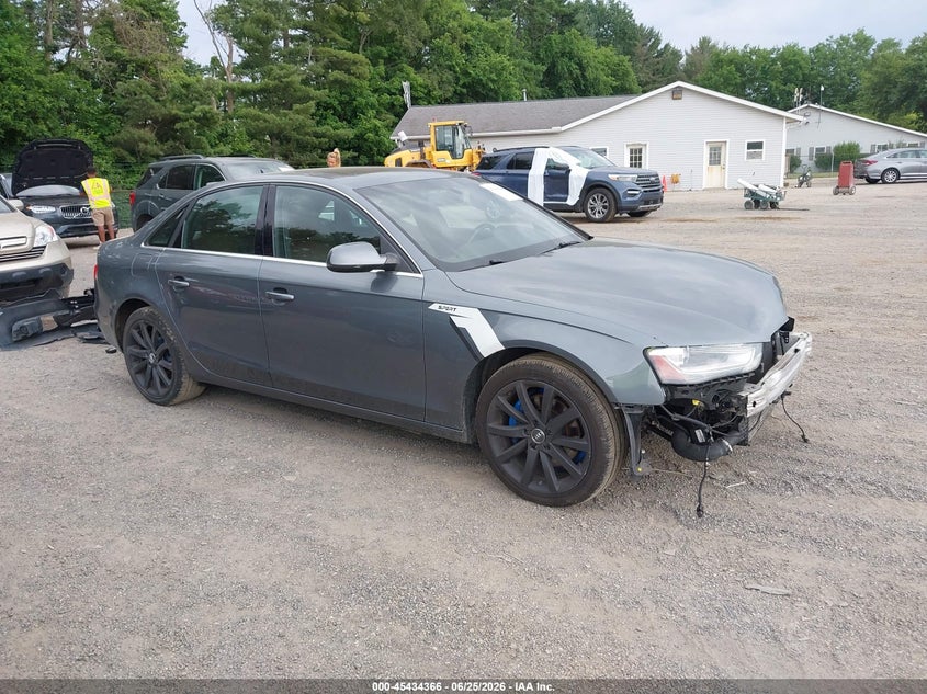 2013 Audi A4 VIN WAUBFAFL1DN034016 IAAI salvage auction — FRONT END, Salvage (Ohio), sold $1,100 on 2026-07-20 (photo 1)