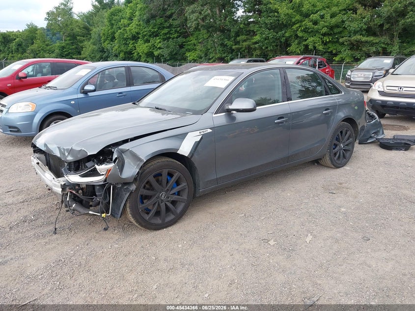 2013 Audi A4 VIN WAUBFAFL1DN034016 IAAI salvage auction — FRONT END, Salvage (Ohio), sold $1,100 on 2026-07-20 (photo 2)