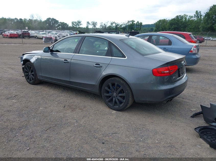 2013 Audi A4 VIN WAUBFAFL1DN034016 IAAI salvage auction — FRONT END, Salvage (Ohio), sold $1,100 on 2026-07-20 (photo 3)