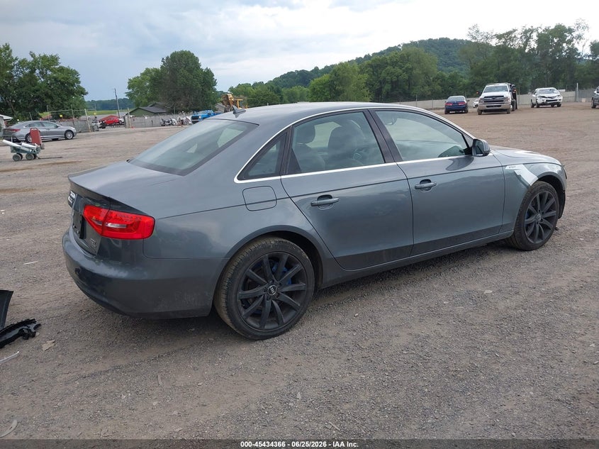 2013 Audi A4 VIN WAUBFAFL1DN034016 IAAI salvage auction — FRONT END, Salvage (Ohio), sold $1,100 on 2026-07-20 (photo 4)