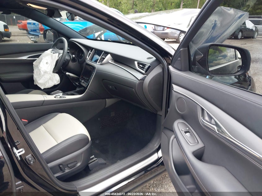 2025 Infiniti Qx55 VIN 3PCAJ5JRXSF101367 IAAI salvage auction — FRONT END, Salvage (South Carolina), sold $7,200 on 2026-08-12 (photo 5)