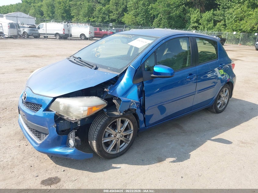 2013 Toyota Yaris VIN JTDKTUD30DD571479 IAAI salvage auction — LEFT FRONT, Salvage - 75% Or Less (Maryland), sold $2,100 on 2026-07-21 (photo 2)